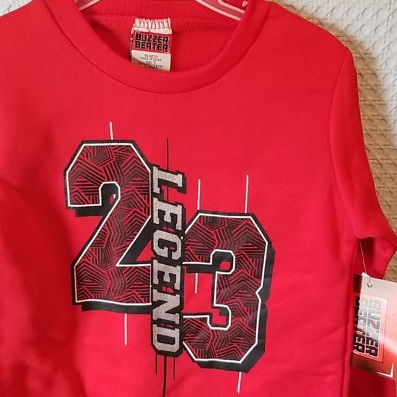 Buzzer Beater Legend 23 2PIECE Outfit Size 7 NWT - Picture 2 of 6